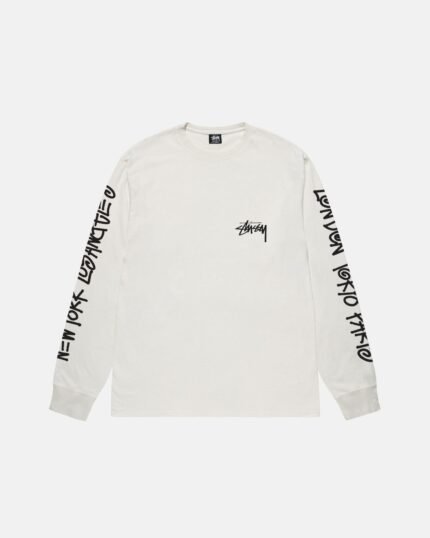 Stussy Big Cities LS Tee Pigment Dyed