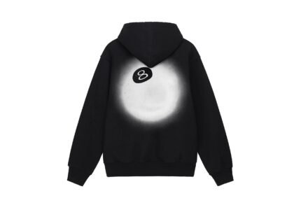 Stussy 8 Ballfade Black Hoodie