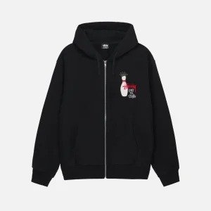 Kingpin Zip Hoodie Black